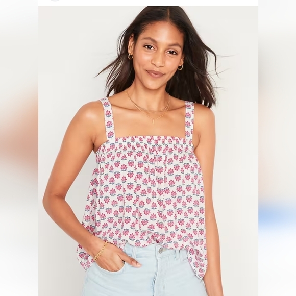 NWOT OLD NAVY TIE BACK SWING CAMI BLOUSE SIZE 3X - Picture 8 of 8